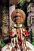 Indian classical dance - Kathakali performance at Cochin Cultural Centre 